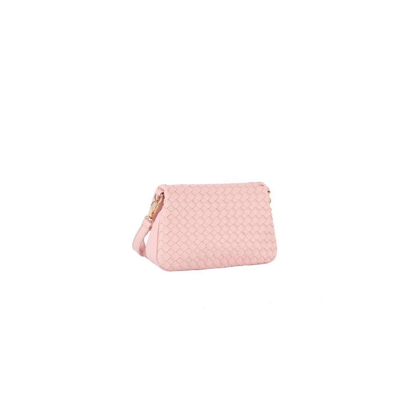 HR CORP - Ecostitch Weaved front flap crossbody