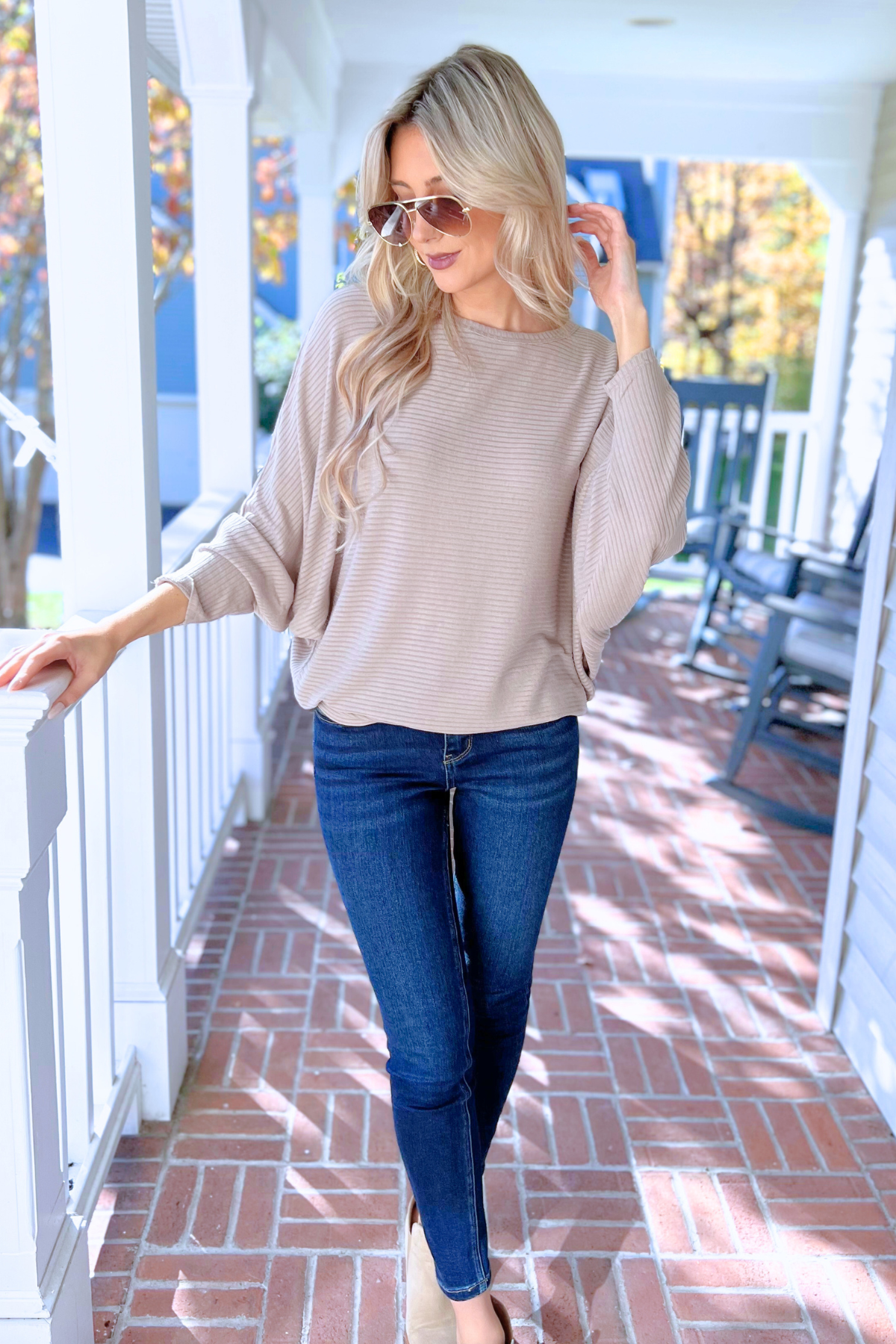 Kristen's New Favorite Dolman, Ash Mocha (SHIPS IN 1-2 WEEKS)