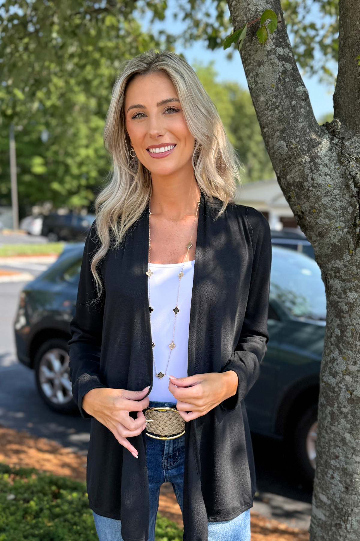 Chris & Carol Apparel - Classic Everyday Women's Knit Cardigan 9029-140-3