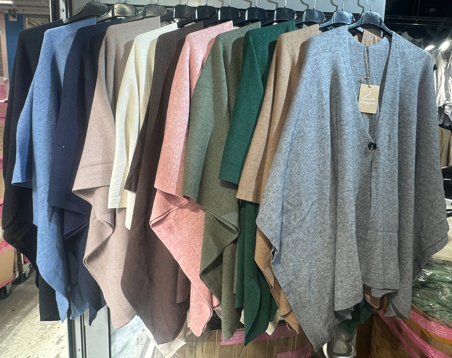 LÉA & LUC - CASHMERE BLEND KIMONO (SHIPS IN 3-4 WEEKS)