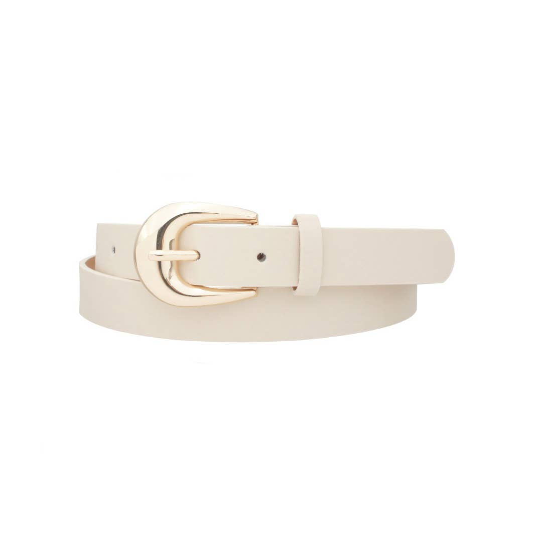 anbfashion - CLASSIC BUCKLE PU LEATHER BELT IW20005