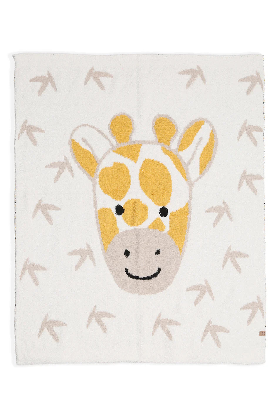 Comfy Luxe Children's Knit Blanket, Giraffe (SHIPS IN 1-2 WEEKS)