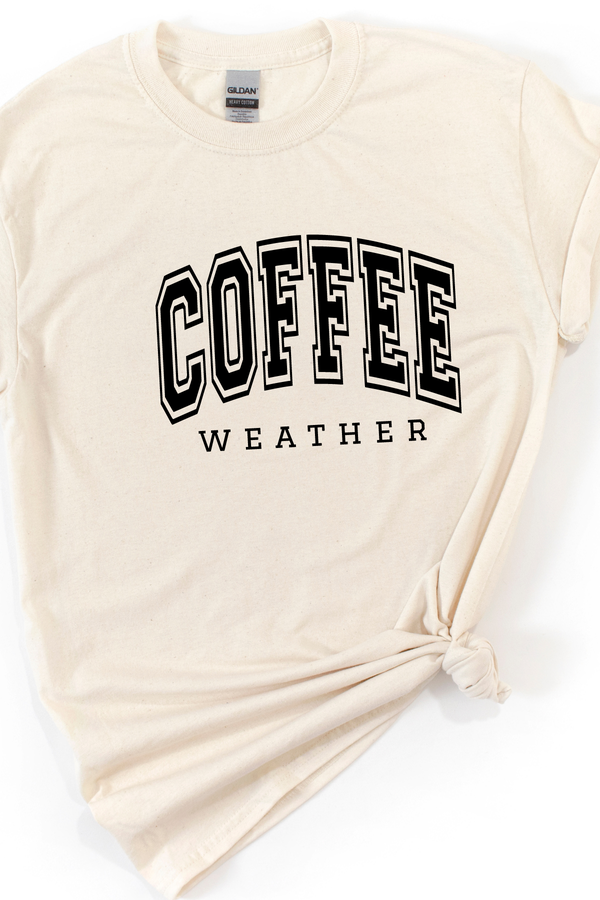 COFFEE WEATHER Graphic T-Shirt