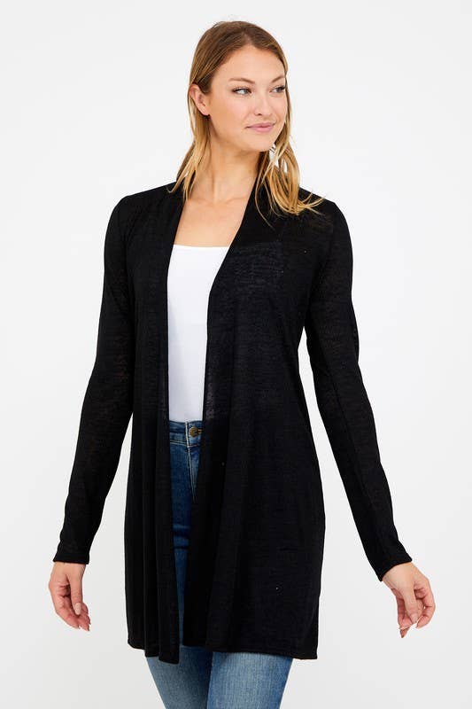 Chris & Carol Apparel - Slub Knit Cardigan