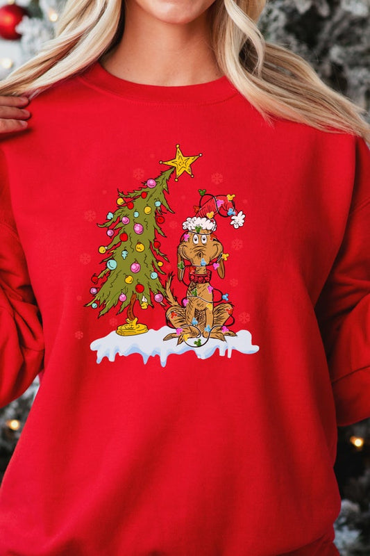 Gr*nch Dog, Super Soft Sweatshirt