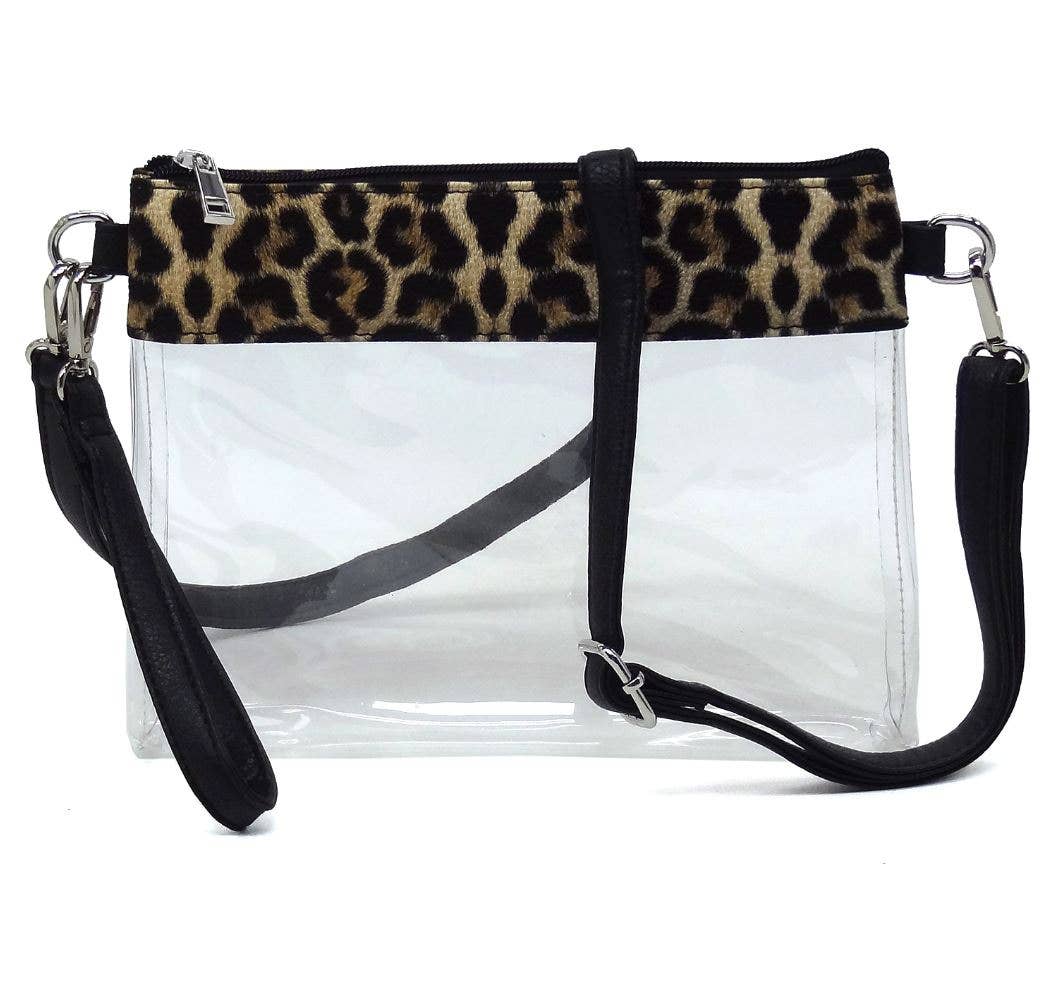 Game Day Clear Crossbody Bag/Clutch