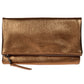 JNBFASHION.COM - Women's Vegan Leather Zipper Foldover Clutch Purse with Tass
