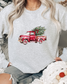 Plain Vintage RED Truck, Super Soft Sweatshirt