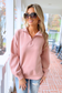 SCUBA - Half Zip Pullover, LT ROSE (SHIPS IN 2-3 WEEKS)
