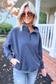 SCUBA - Half Zip Pullover, Blue Indigo (SHIPS IN 2-3 WEEKS)