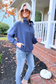 SCUBA - Half Zip Pullover, Blue Indigo (SHIPS IN 2-3 WEEKS)