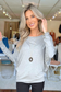 MOA COLLECTION - Women's Casual Solid Color Dolman Sleeve Top