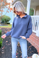 SCUBA - Half Zip Pullover, Blue Indigo (SHIPS IN 2-3 WEEKS)