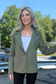 26 International - Ponte One Button Front /w Patch Pocket Blazer, Olive/Sage