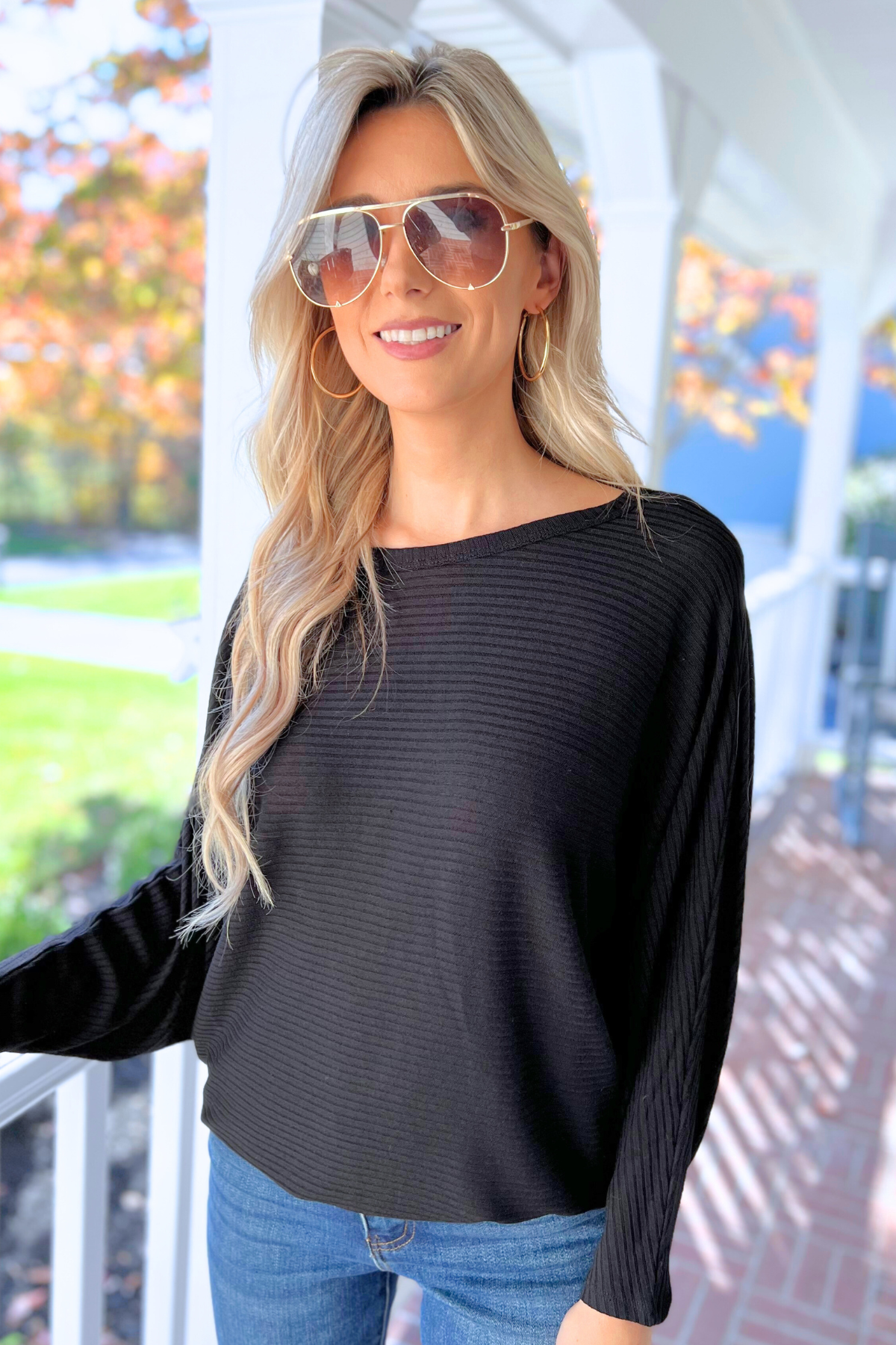 Kristen's New Favorite Dolman, Black   (SHIPS IN 1-2 WEEKS)