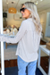 Blu Pepper - STRIPE COLLARED LONG SLEEVE BUTTON DOWN SHIRT