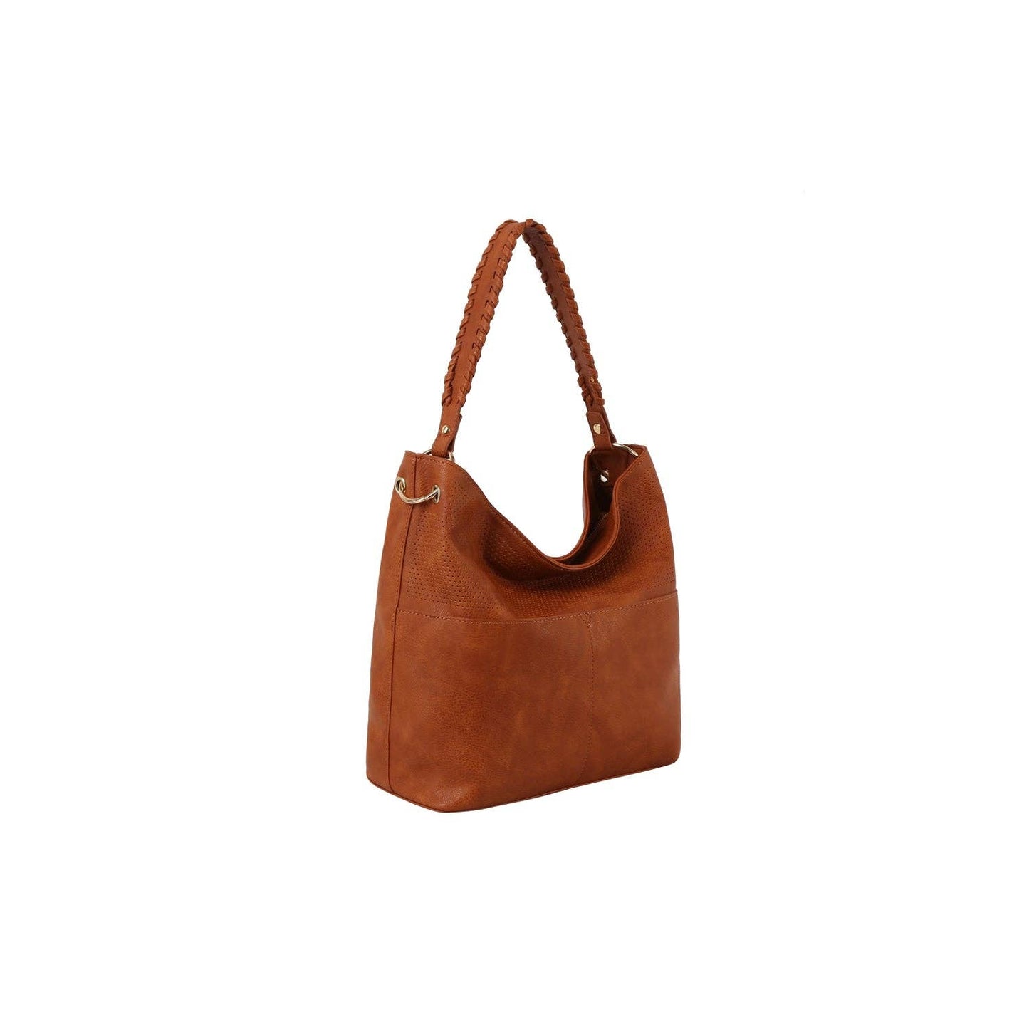 HR CORP - Calin 2in1 weaving top handle slouchy hobo