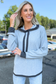 STACCATO - WAFFLE PULLOVER HOODIE TOP