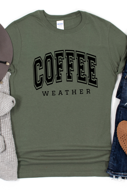 COFFEE WEATHER Graphic T-Shirt
