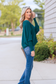 THE PERFECT CASHMERE BLEND SWEATER, Dk Green (IN STOCK!)
