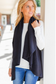 Can't Miss Me Wrap/Vest, Black (SHIPS IN 1-2 WEEKS)