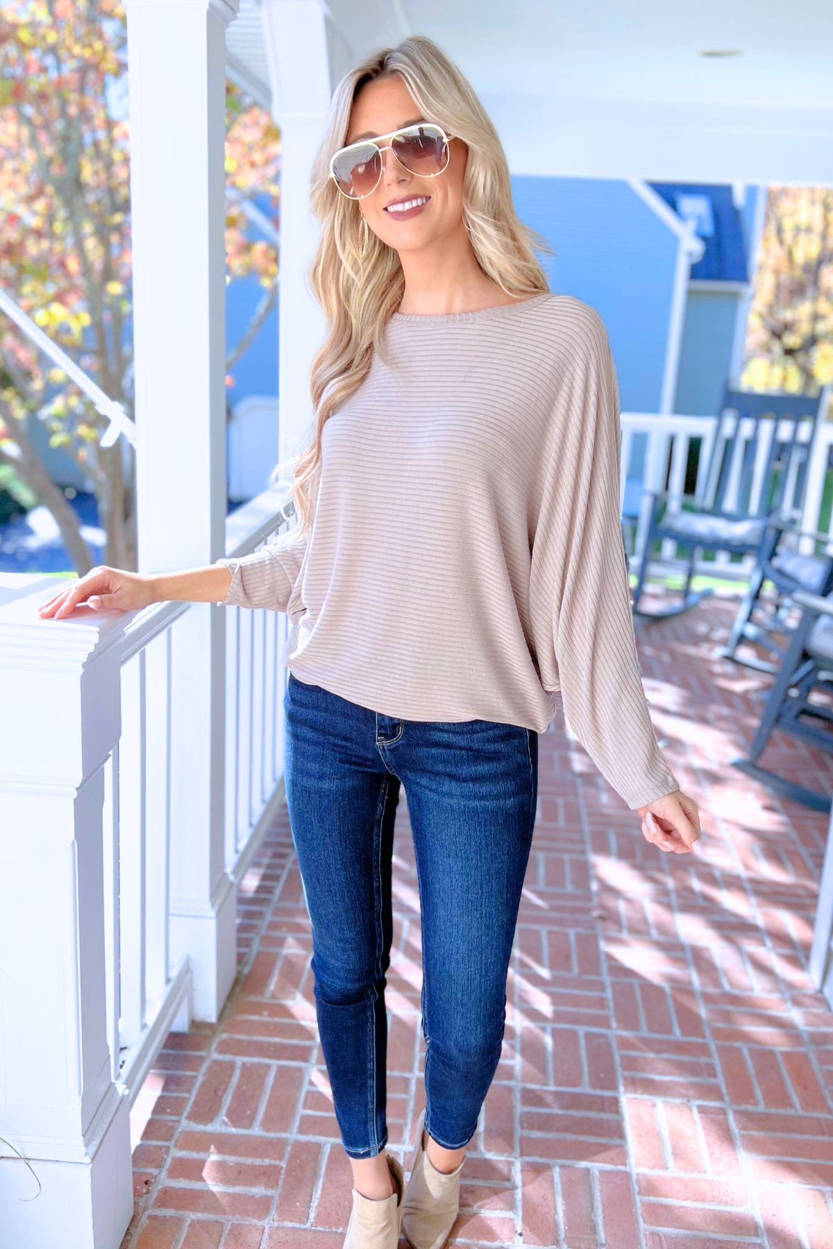 Kristen's New Favorite Dolman, Ash Mocha   (SHIPS IN 1-2 WEEKS)