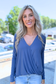 HYFVE - Draped Long Sleeve Surplice Top