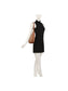 HR CORP - Calin collection Canvas Vegan Leather Crescent Shoulder bag
