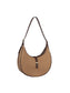 HR CORP - Calin collection Canvas Vegan Leather Crescent Shoulder bag