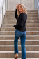 THE PERFECT CASHMERE BLEND SWEATER, Black  (IN STOCK!)