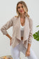 Blu Pepper - 3/4 ROUCHED SLEEVE BLAZER