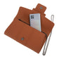 JNBFASHION.COM - Synthetic Leather Belted Envelope Clutch