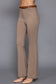 Active Basic | Active USA - Semi Flare Ponte Pants with Leather Belt