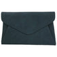 JNBFASHION.COM - Synthetic Leather Double Pocket Envelop Clutch
