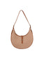 HR CORP - Calin collection Canvas Vegan Leather Crescent Shoulder bag