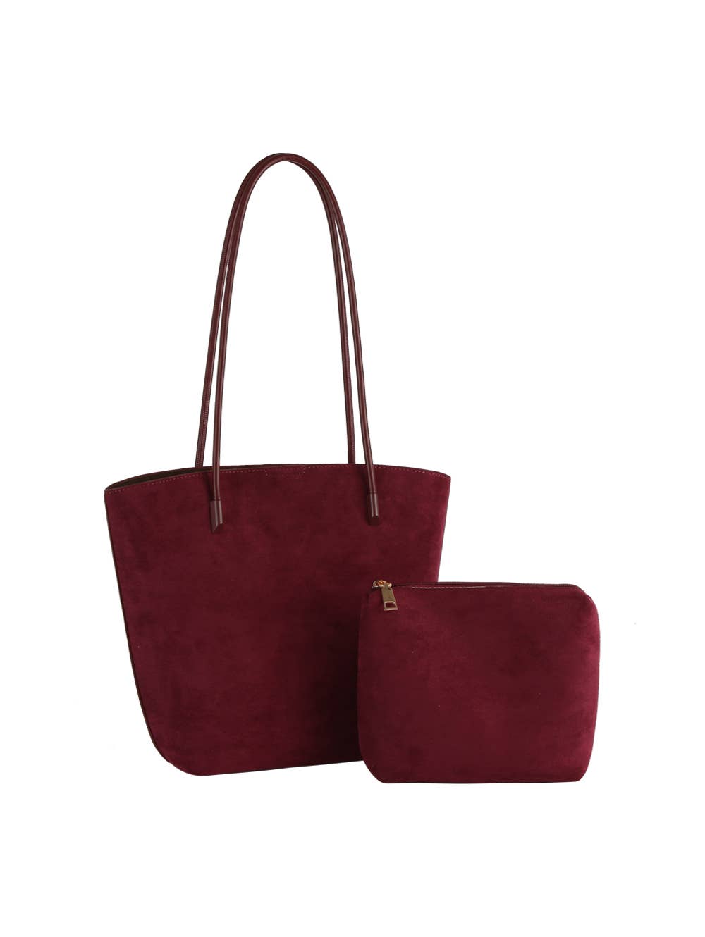 HR CORP - Calin Suede 2in1 Double HandlesTote