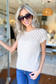 Blu Pepper - EYELET DETAIL SWEATER KNIT TOP