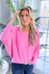 Kristen's New Favorite Dolman, Candy Pink   (SHIPS IN 1-2 WEEKS)