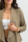 Blu Pepper - 3/4 ROUCHED SLEEVE BLAZER