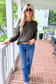 Everyday Sweater by Zenana, Dk Olive (SHIPS IN 2-3 WEEKS)