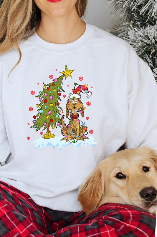 Gr*nch Dog, Super Soft Sweatshirt