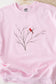 Cardinal in the Tree, Watercolor Collection, Super Soft