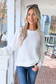 Everyday Sweater by Zenana, Ivory (SHIPS IN 2-3 WEEKS)