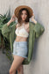 Leto Accessories - Relaxed Fit Boutique Cardigan | Fashionable Netted Knit 🌟