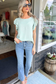 Lovervet by Vervet - High Rise Kick Flare Jean