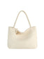 HR CORP - Ecostitch USA Women's Woven Shoulder Bag with Gold Accent