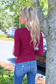 Active Basic | Active USA - Long Sleeve Crew Neck Cotton Spandex Jersey Top