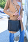Active Basic | Active USA - Long Sleeve Front Two Zipper Detail Faux Suede Long Jacket