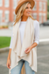 Can't Miss Me Wrap/Vest, Ivory (SHIPS IN 1-2 WEEKS)