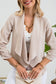 Blu Pepper - 3/4 ROUCHED SLEEVE BLAZER